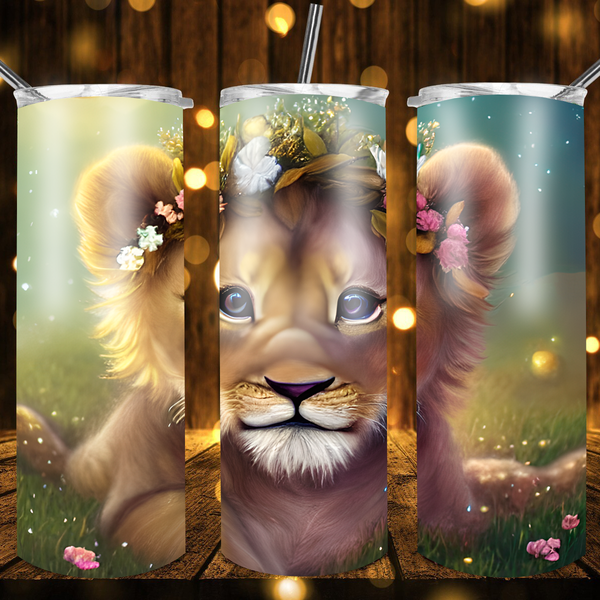 Boy Lion Cub Tumbler