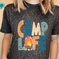 Camp Life Retro Summer Shirt summer graphic shirt by Crafty Casey’s