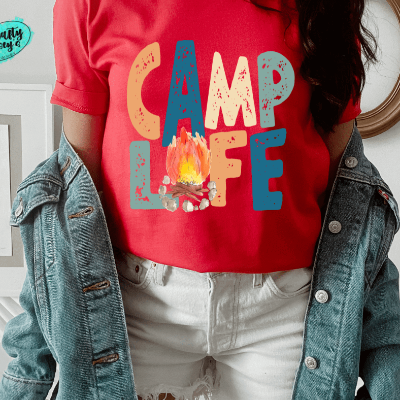 Camp Life Summer Retro-Tee