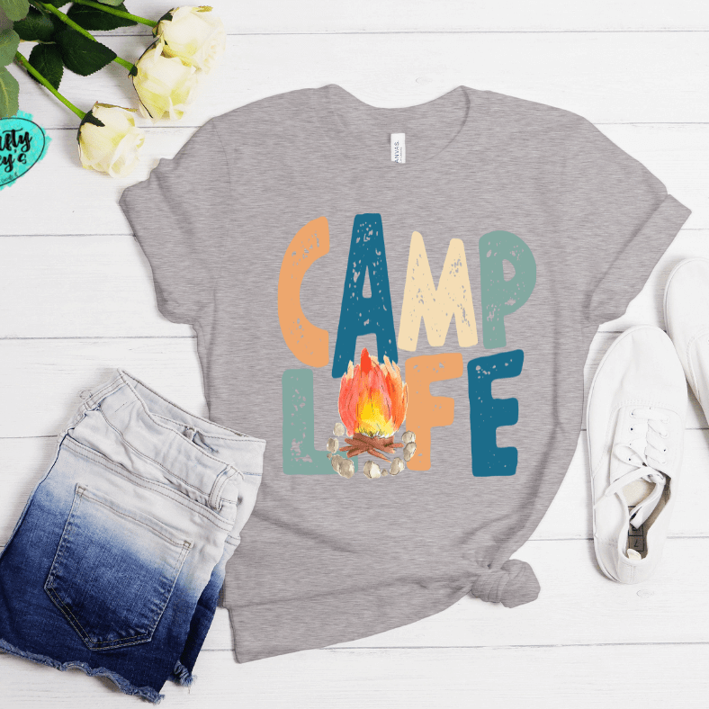 Camp Life Summer Retro-Tee