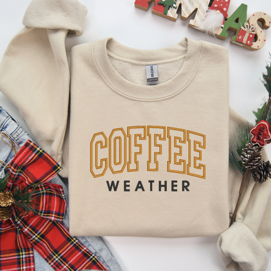 Coffee Weather Crewneck Sweatshirt