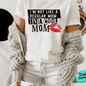 Cool Mom Graphic Shirt adult funny, and mom graphic shirt design by Crafty Casey's