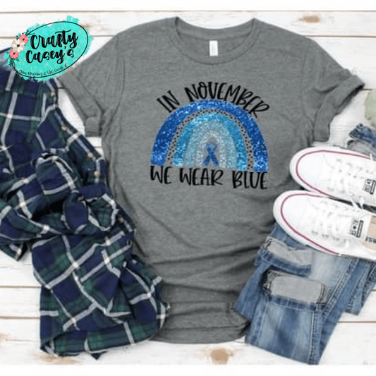 Diabetes Awareness Graphic Shirt awareness apparel design by Crafty Casey's