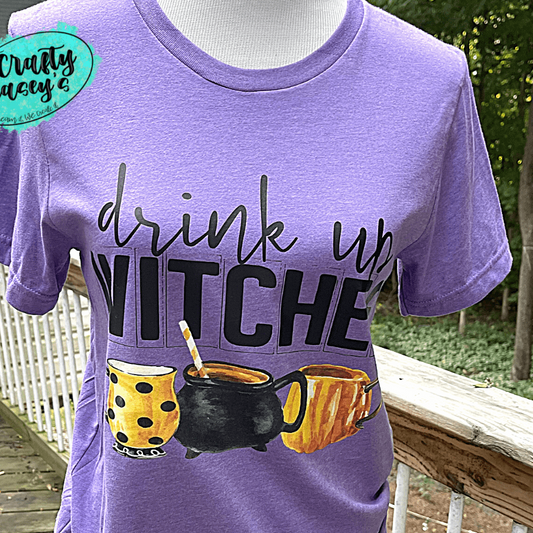 Drink UP Witches - Funny Women's Halloween T-shirts