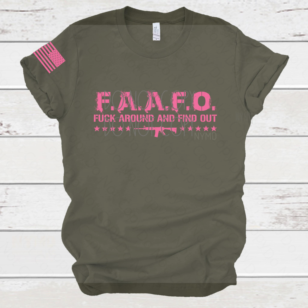 F.A.F.O. Patriotic Graphic Shirt by Crafty Casey's