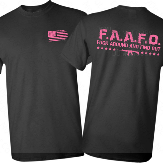F.A.F.O. Patriotic Graphic Shirt by Crafty Casey's