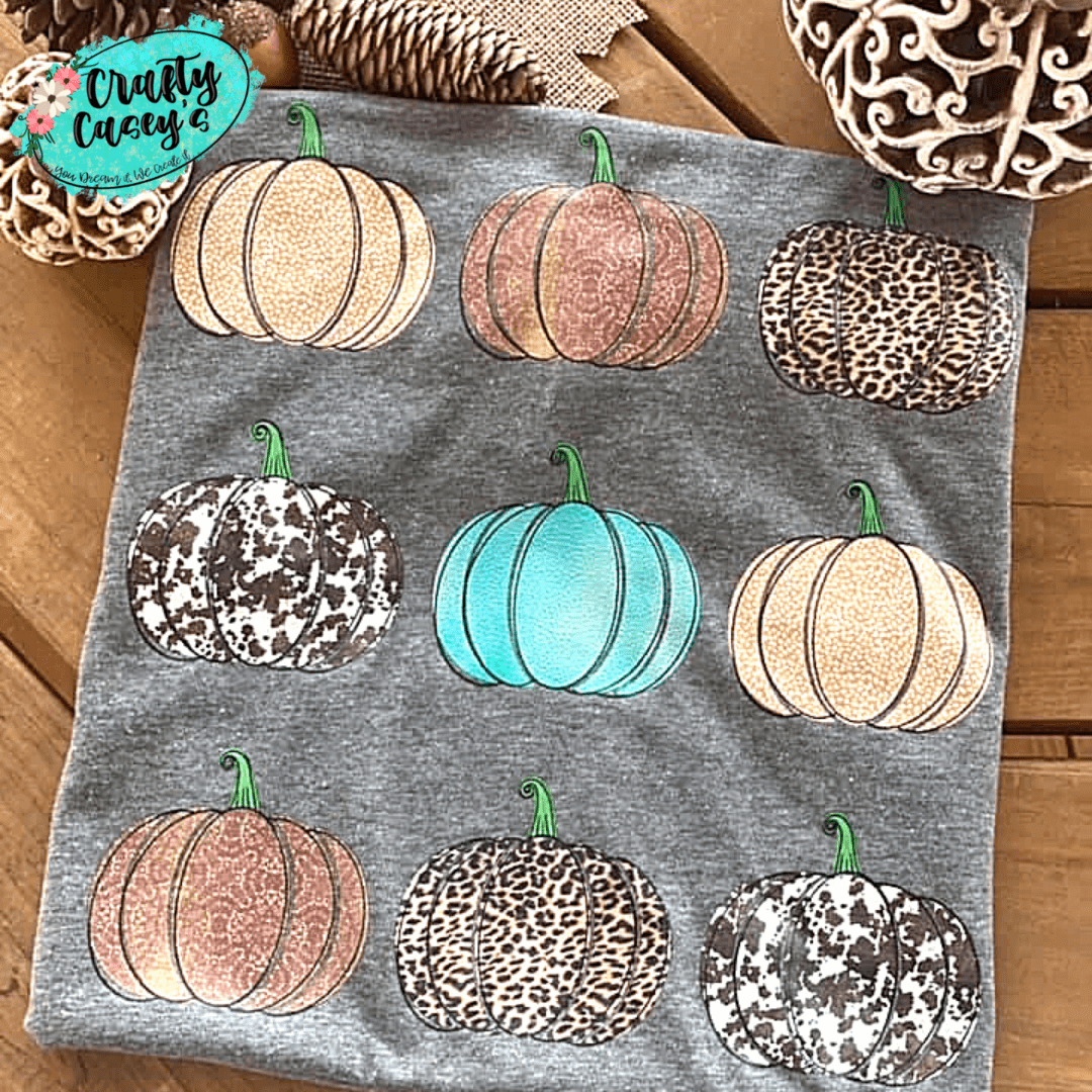 Fall Mini Gourd Pumpkins- T-shirts