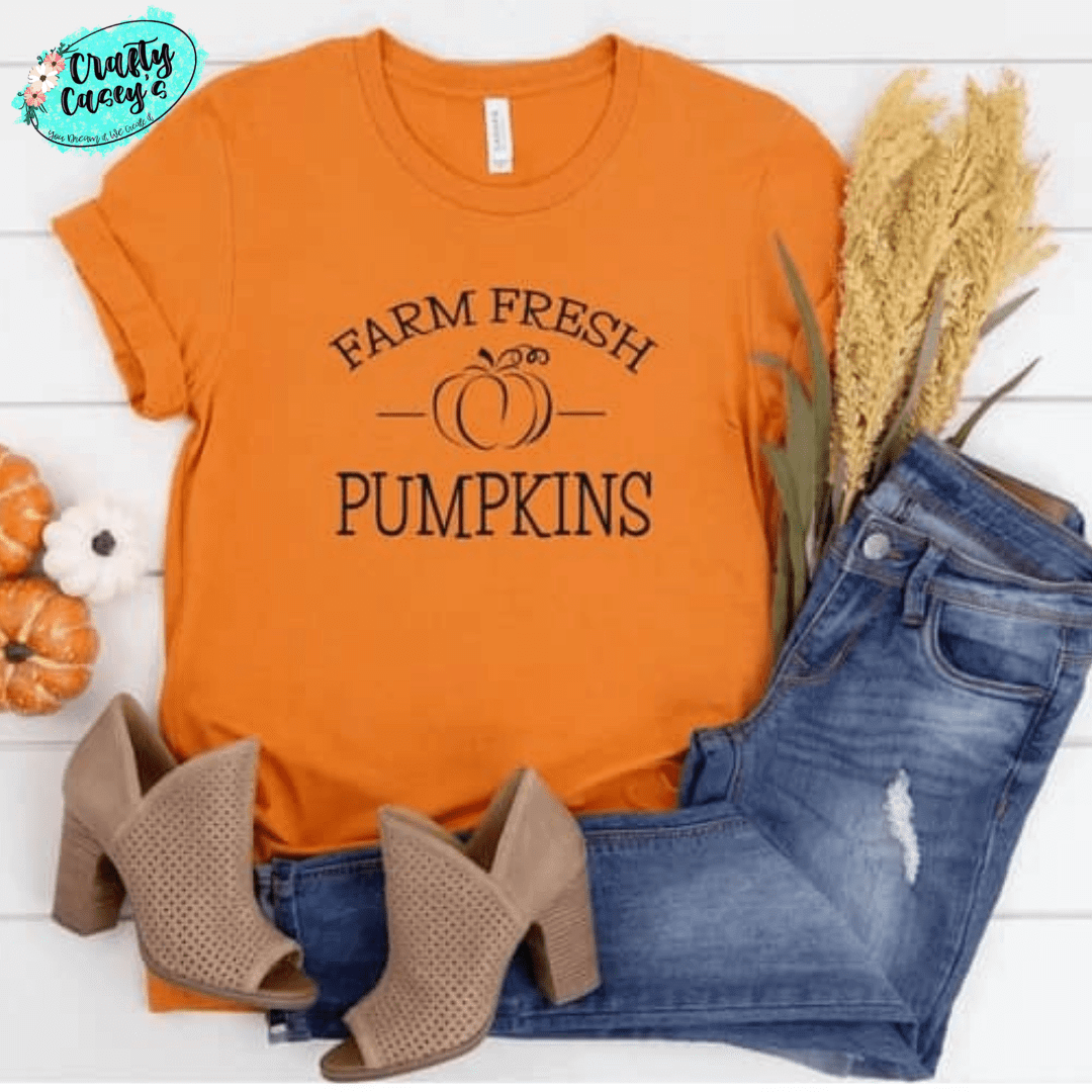 Farm Fresh Pumpkins Fall Tee