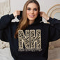Faux Embroidered Cheetah Kentucky -North Carolina