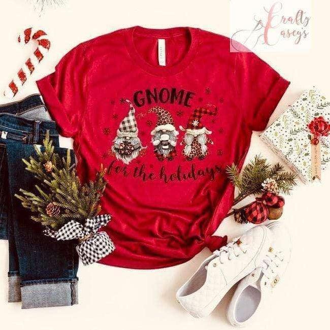 Gnome For The Holidays Christmas - T-shirt