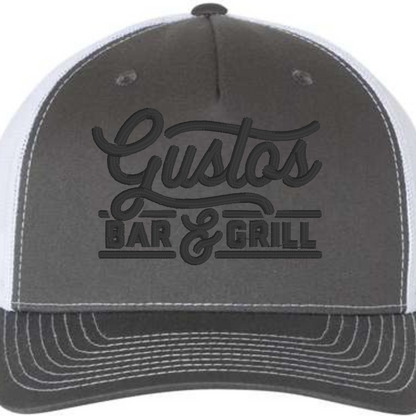 Gustos Embroidered Snap Back/ Fllex Fit Hats