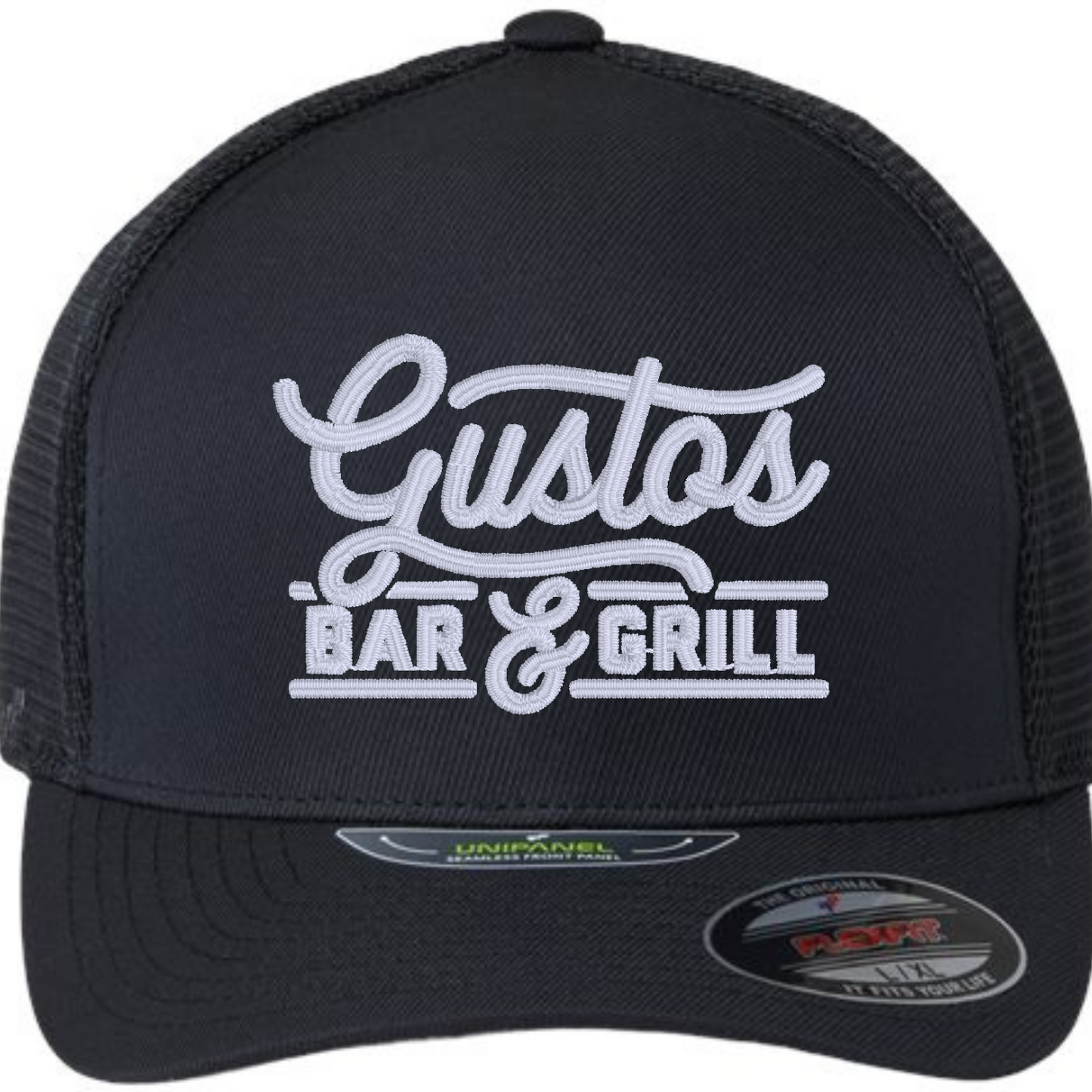 Gustos Embroidered Snap Back/ Fllex Fit Hats