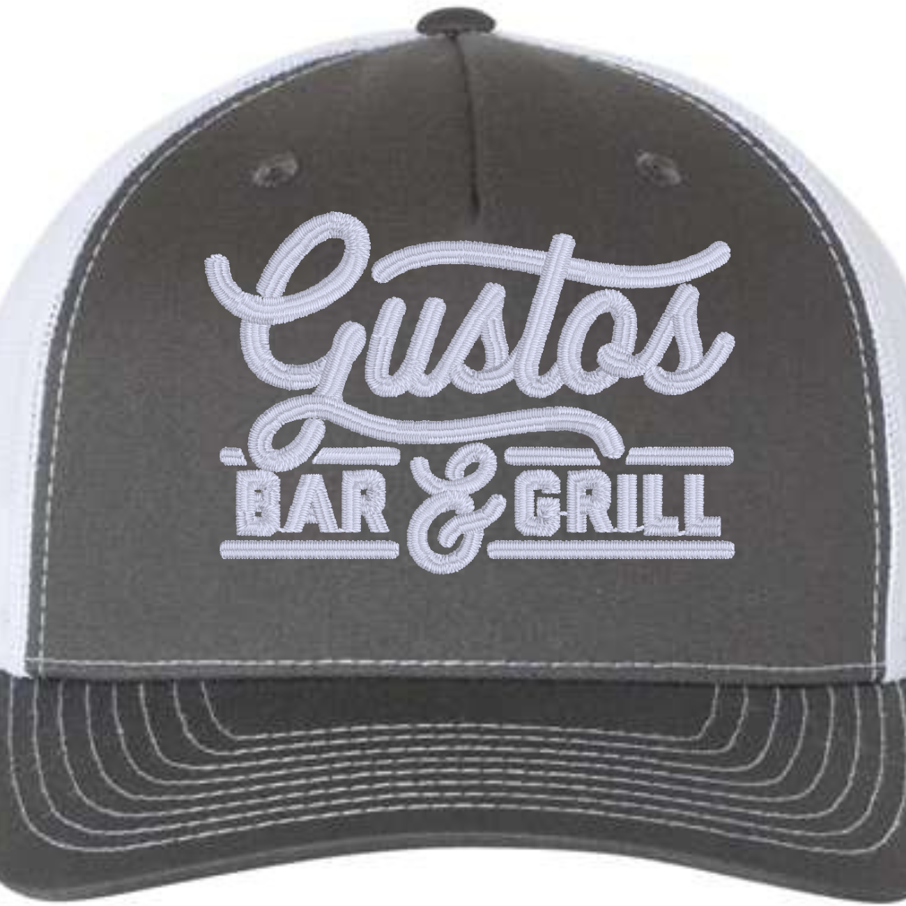 Gustos Embroidered Snap Back/ Fllex Fit Hats