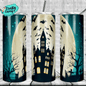 Halloween Scary House -Drink Tumbler