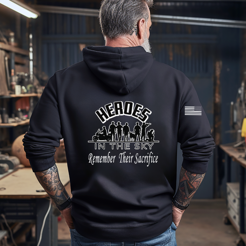 Heroes In The Sky Remember Their Sacrifice Hoodies