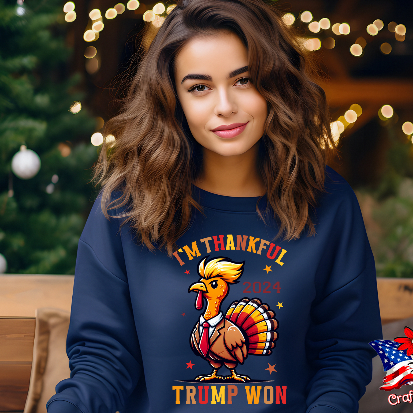 I Am Thankful Trump Won 2024 Tee & Sweatshirt