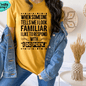 I Look Familiar Adult Humor Shirt adult funny graphic shirt design by Crafty Casey's