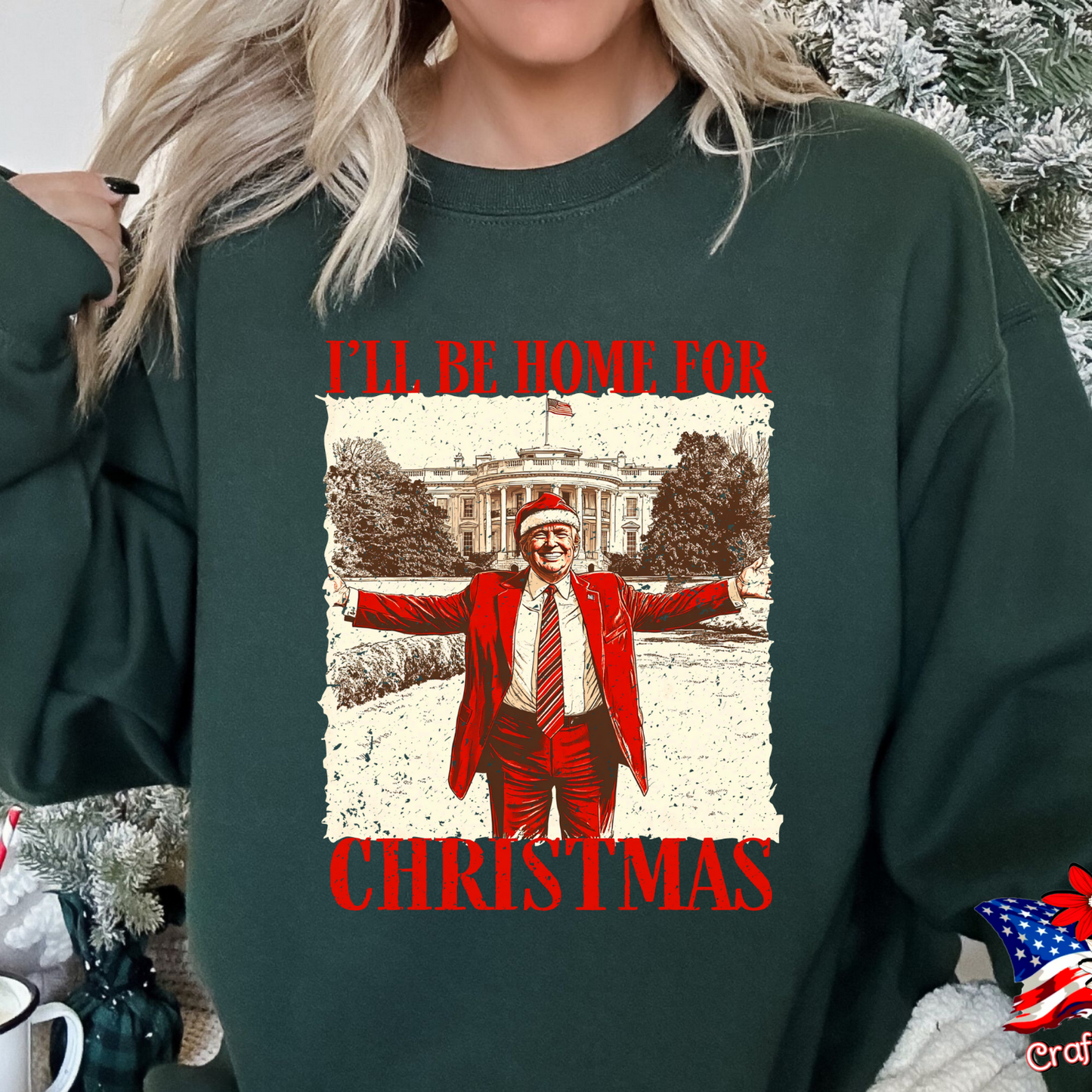 I'll Be Home For Christmas Trump 2024