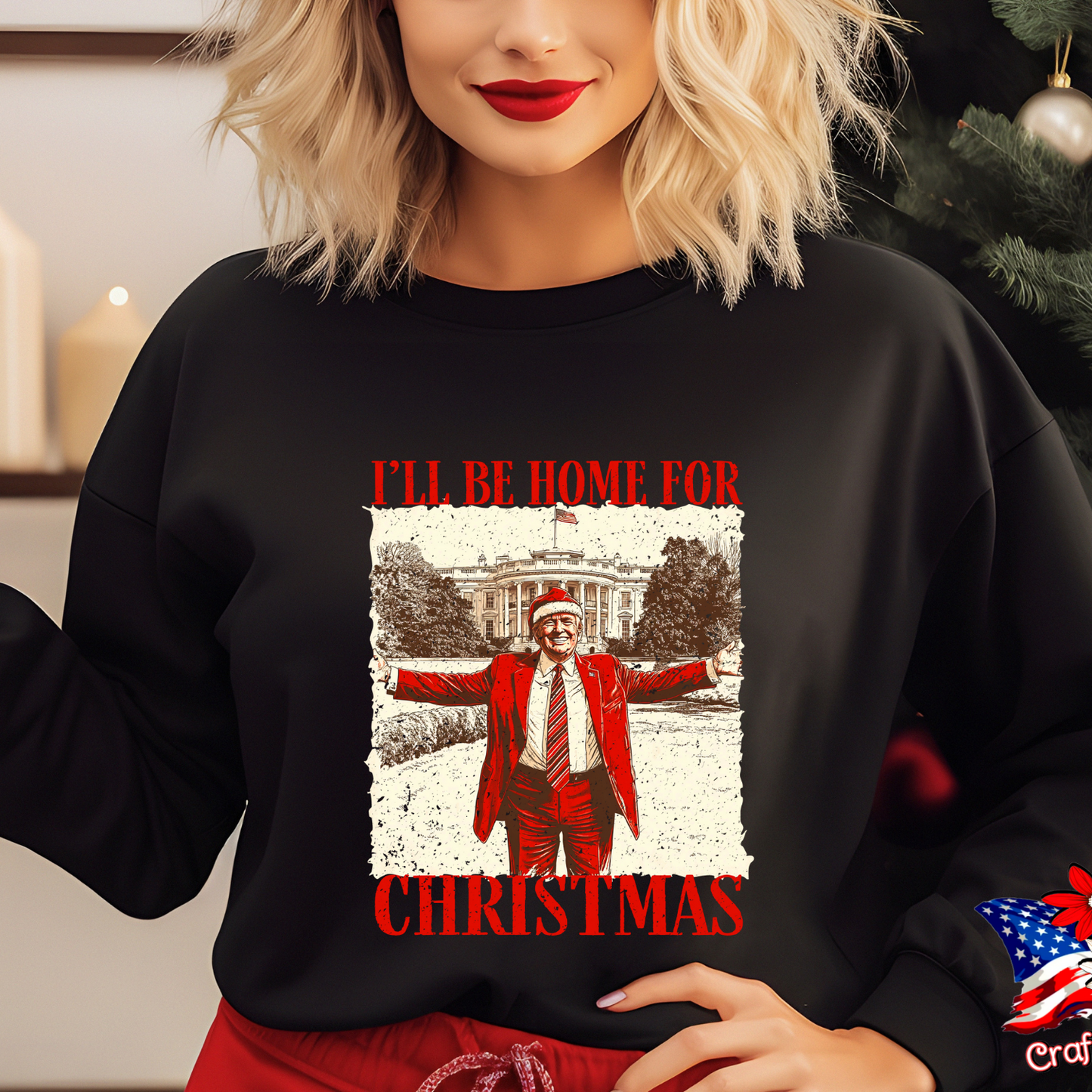 I'll Be Home For Christmas Trump 2024