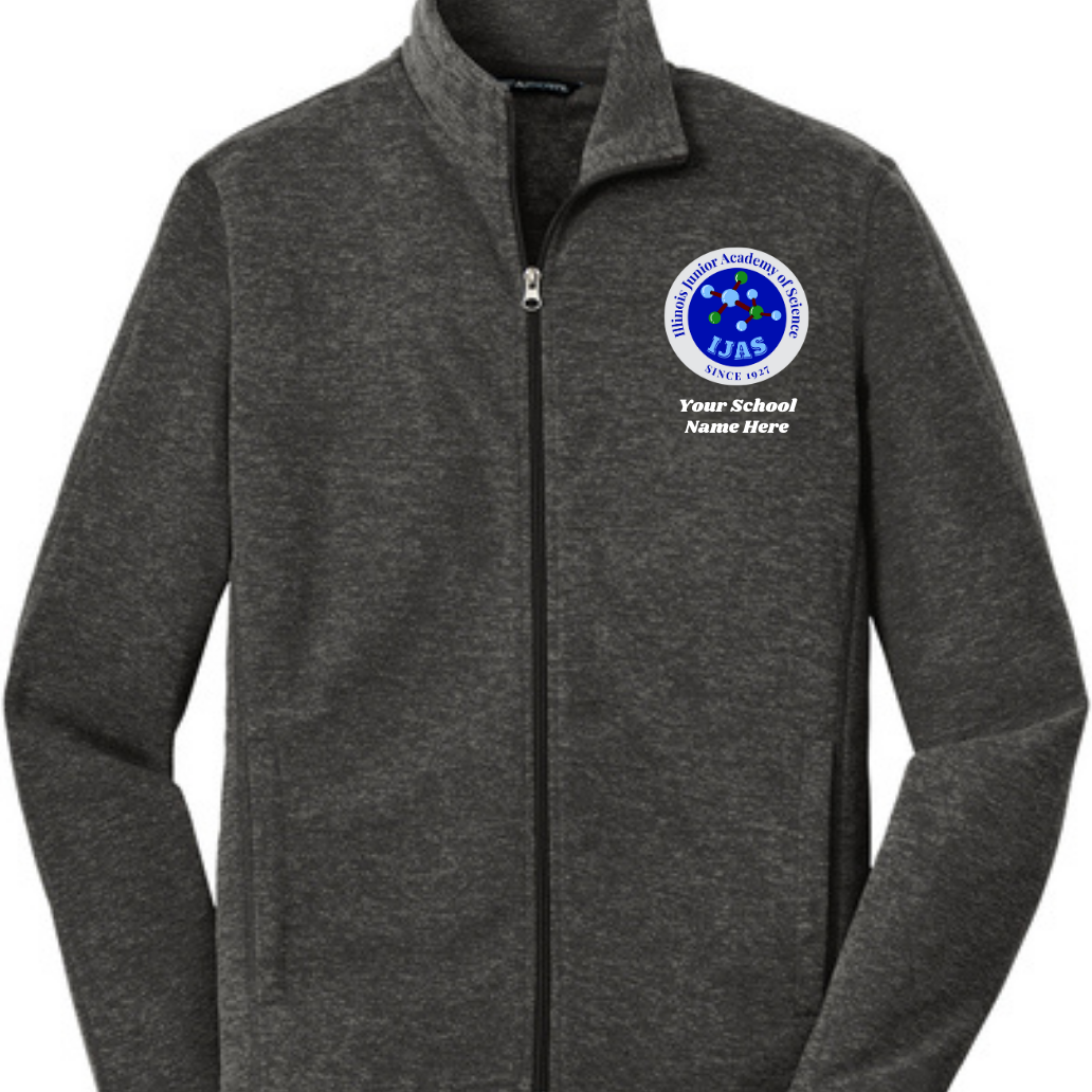 Illinois Junior Academy Of Science Fleece Embroidered Full Zip