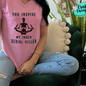 Inner Serial Killer Skeleton Shirt adult funny graphic shirt design by Crafty Casey's