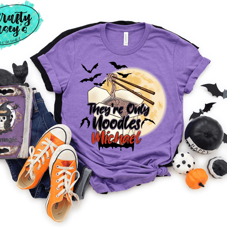 It's Just Noodle Michael Funny Halloween -T-shirts