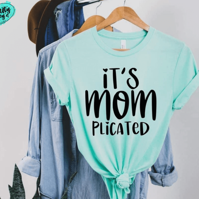 It's Mom Plicated Funny-T-shirts