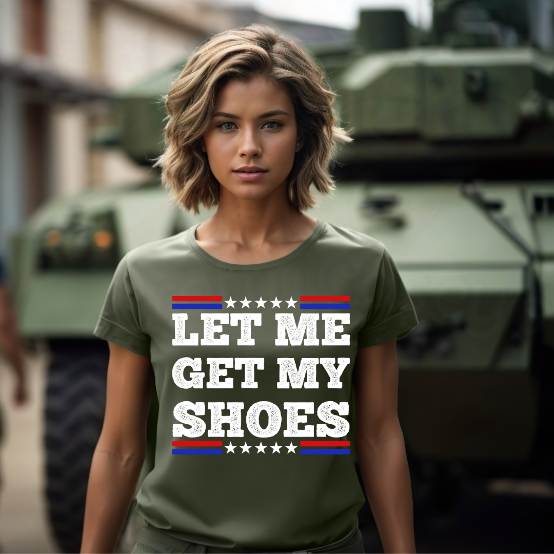 Let Me Get My Shoes Trump 2024