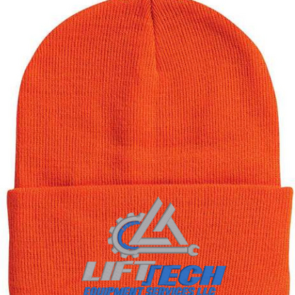 Lift Tech Equipment Services Embroidered Beanie