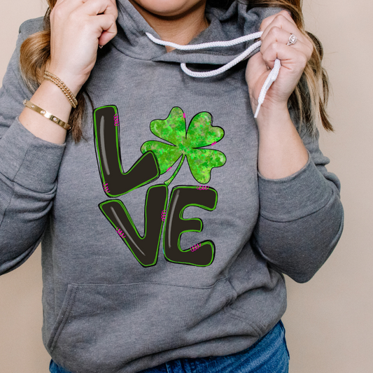 Love Clover St. Pats.-Hoodie