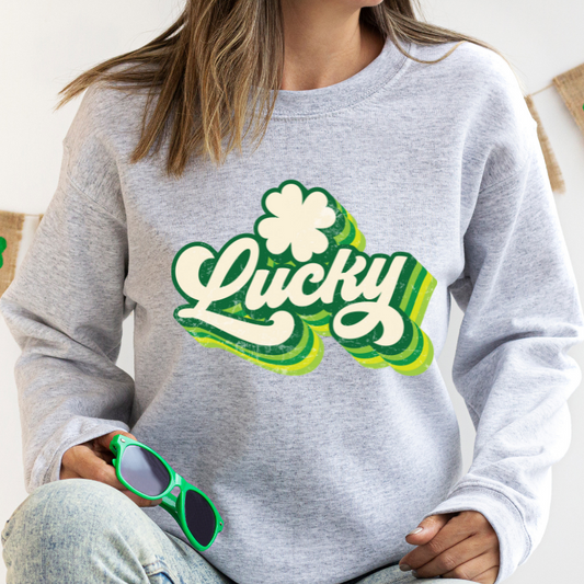 Lucky Retro St. Pats -Sweatshirt