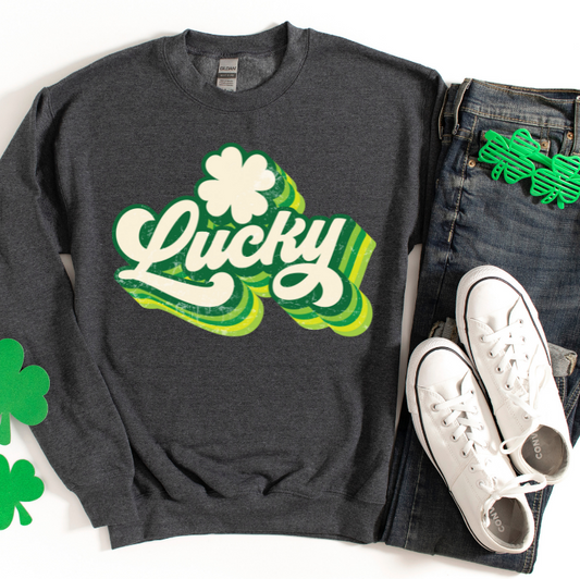 Lucky Retro St. Pats -Sweatshirt