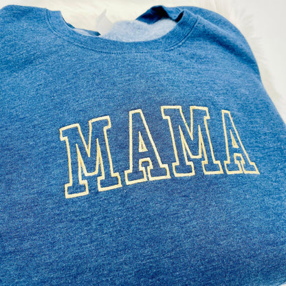 MAMA Athletic Embroidered Crewneck/Sweatshirt