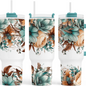 Majestic Floral 40 oz. Tumbler