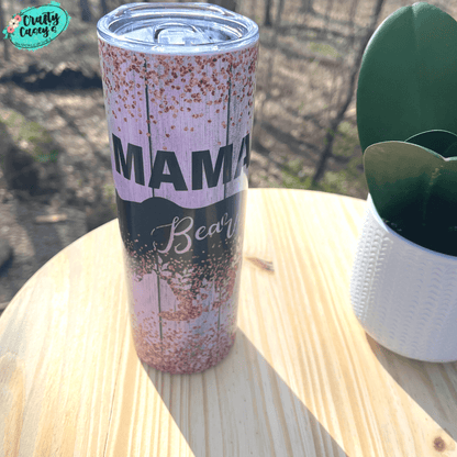 Mama Bear UV -Drink Tumbler Crafty Casey's
