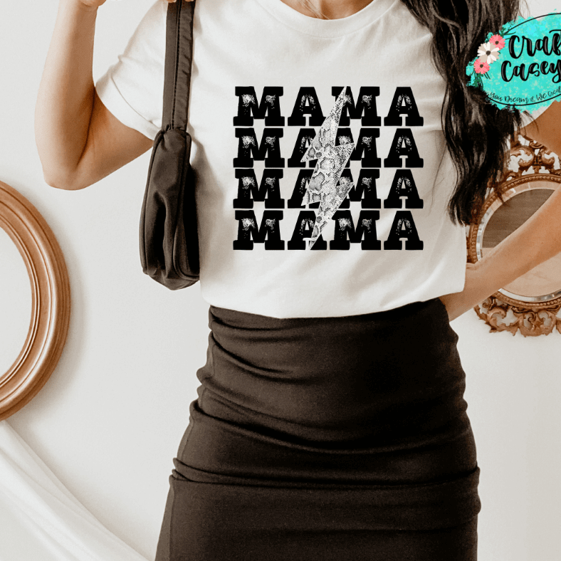 Mama Electric Snake Skin- Unisex-T-shirt