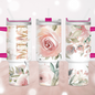 MiMi Pink Roses 40 oz. Tumbler