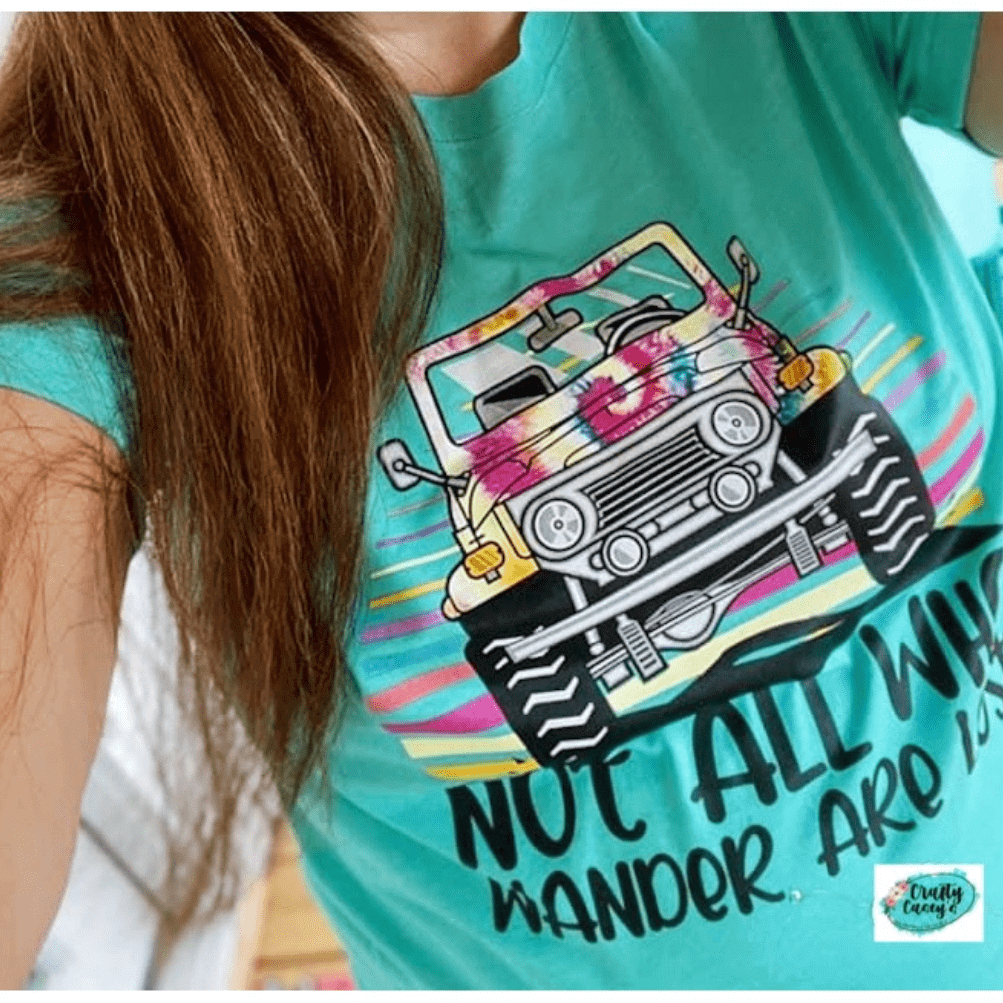 Not All Who Wander Are Lost Retro Women's T-shirt