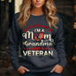 Nothing Scares Me, Mom, Grandma, & Female Veteran Tee,