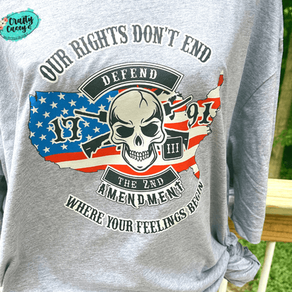 Our Rights Don't End Where Your Feelings Begin Color Print