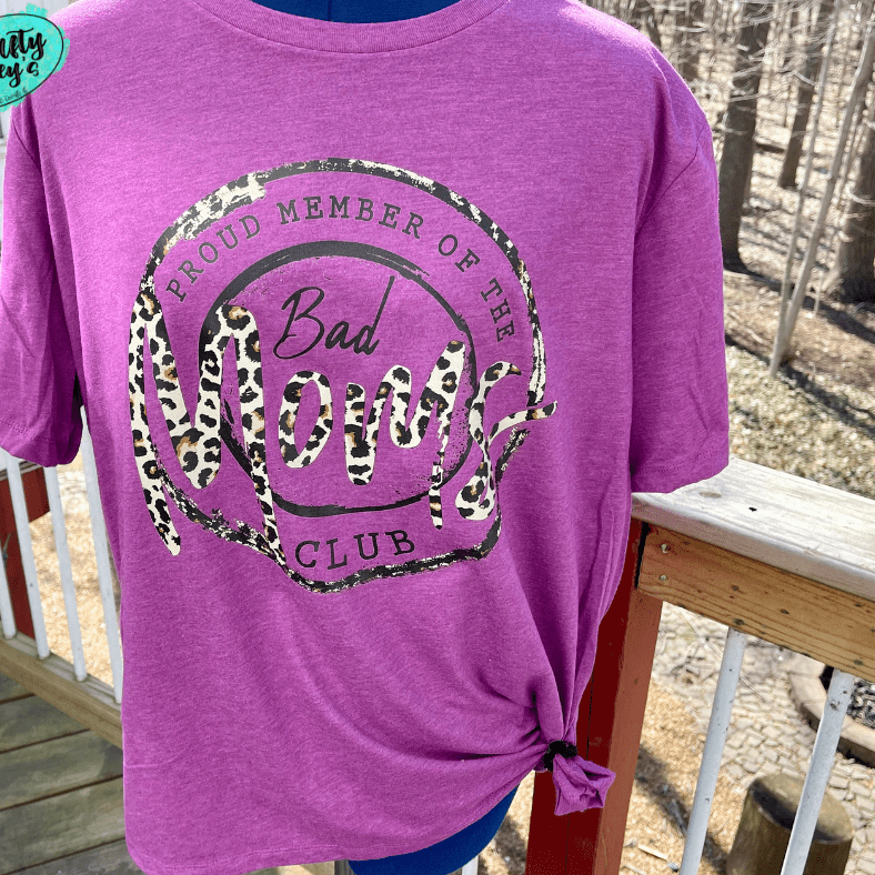 Proud Member Of The Bad Mom's Club-Unisex T-shirts Crafty Casey's