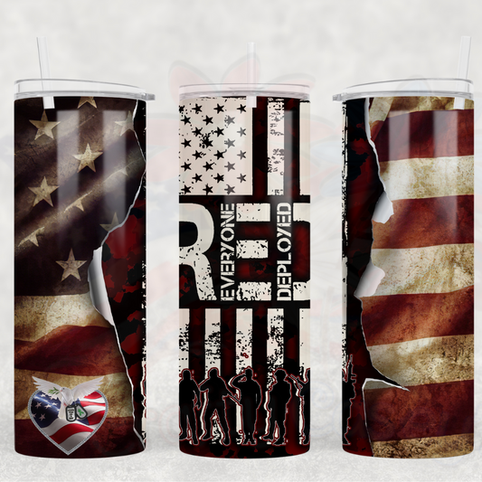 R.E.D Hope For 22 A Day  Double Insulated Tumbler