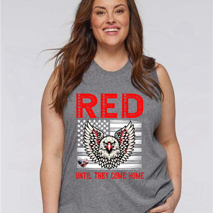 Red Friday- Hope For 22 A Day Tank Tops LAT Apparel Plus Size