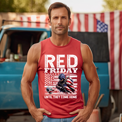 Red Friday Hope For 22 A Day Tank Tops-Unisex