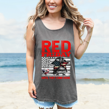 Red Friday Pink Up Girl - Hope For 22 A Day Tank Top