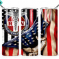 Regestered Nurse U.S. Flag Tumbler