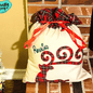 Reindeer Santa Sack-Red Buffalo Plaid Santa Sack-Personalized-Embroidered