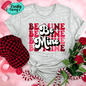 Retro Be Mine- Valentines Day - Women's Unisex- t-shirt