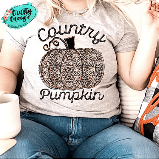 Retro Leopard Pumpkin- Fall T-shirts