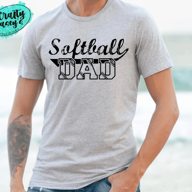 Softball Dad Men's Sports Unisex Tee